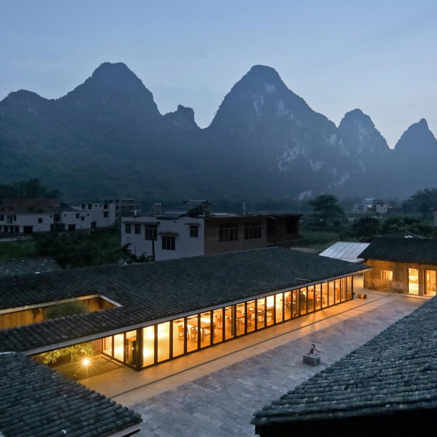 Atelier Liu Yuyang reuses old farmhouses to create boutique hotel in rural China