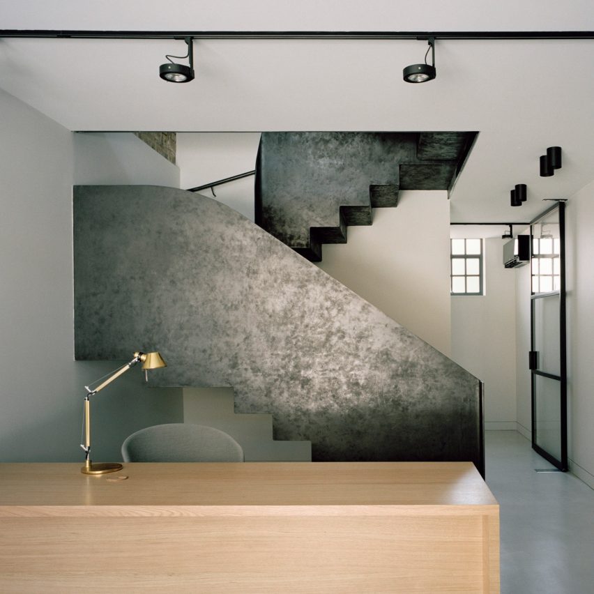 Dezeen's top 10 staircases of 2019: Jeffreys Place, England, by Tasou Associates