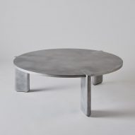 Pelle's aluminium DVN Table is held together by friction