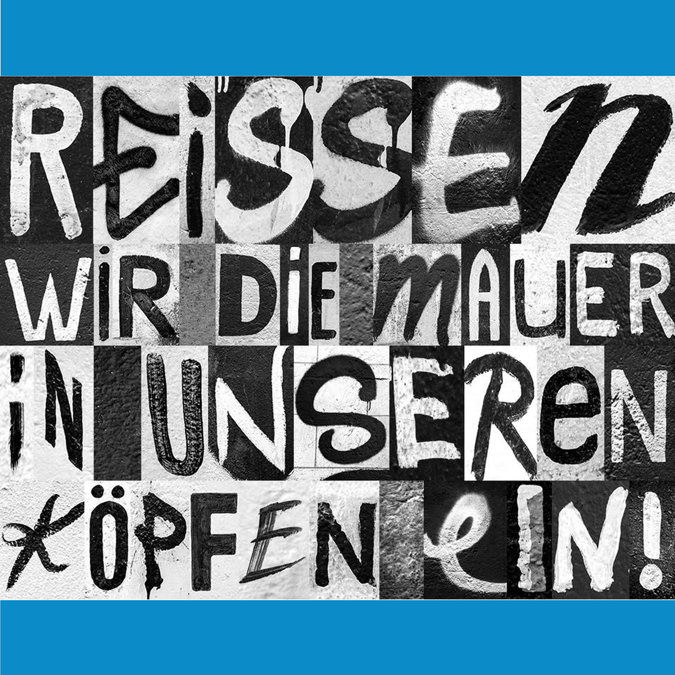 Berlin Wall typeface Heimat