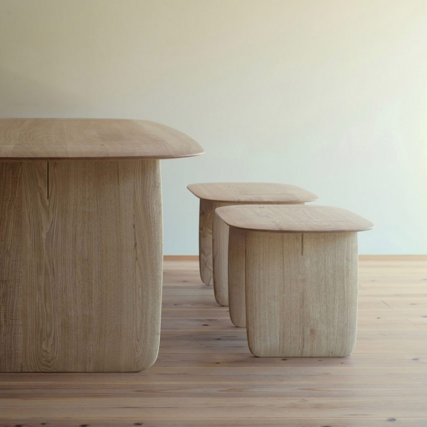 Claesson Koivisto Rune collaborates with master woodworker on Hand furniture