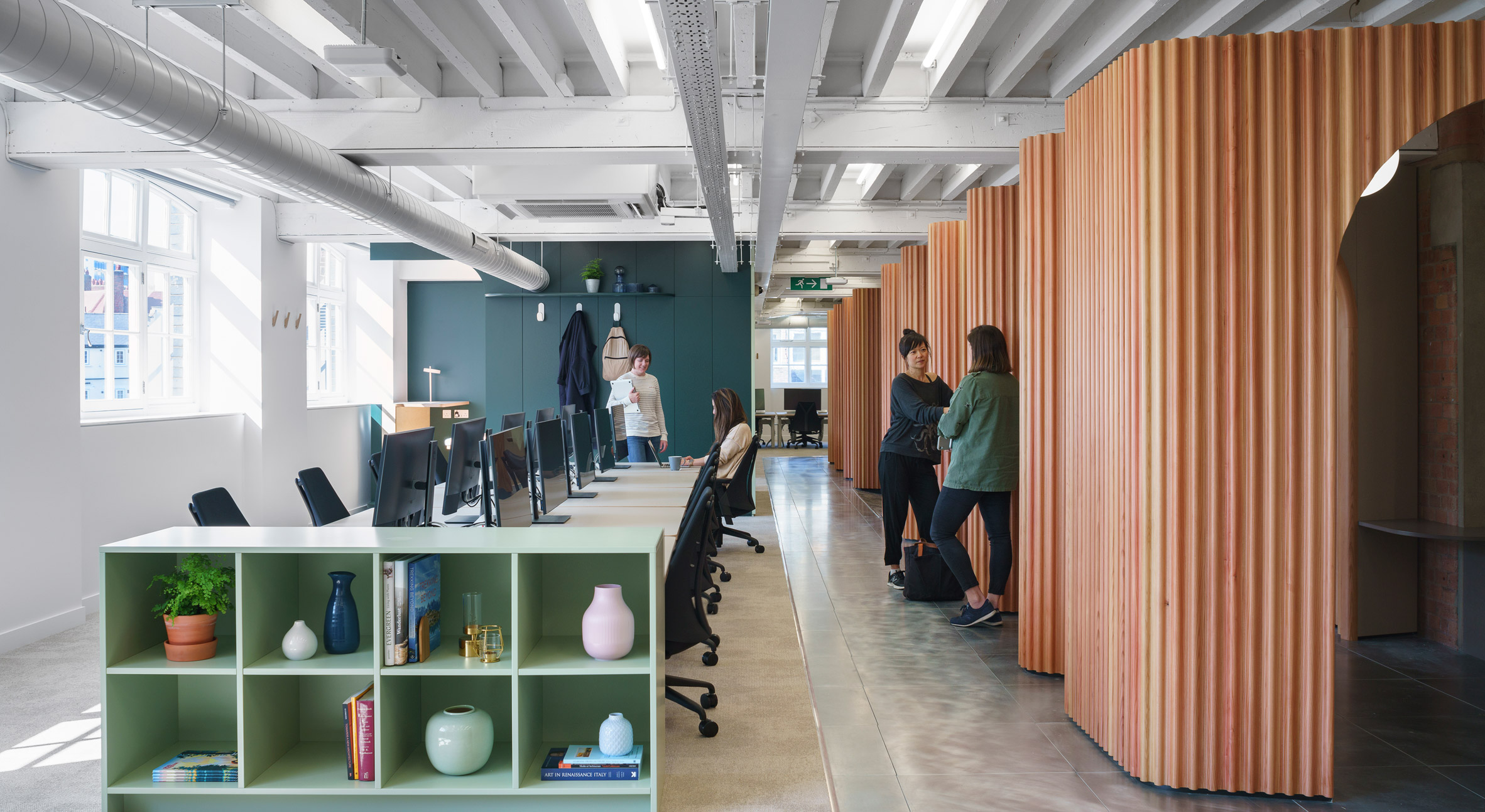 The Stoa & The Fora, Airbnb offices designed by Threefold Architects