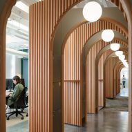 Threefold Architects completes Airbnb's latest London office