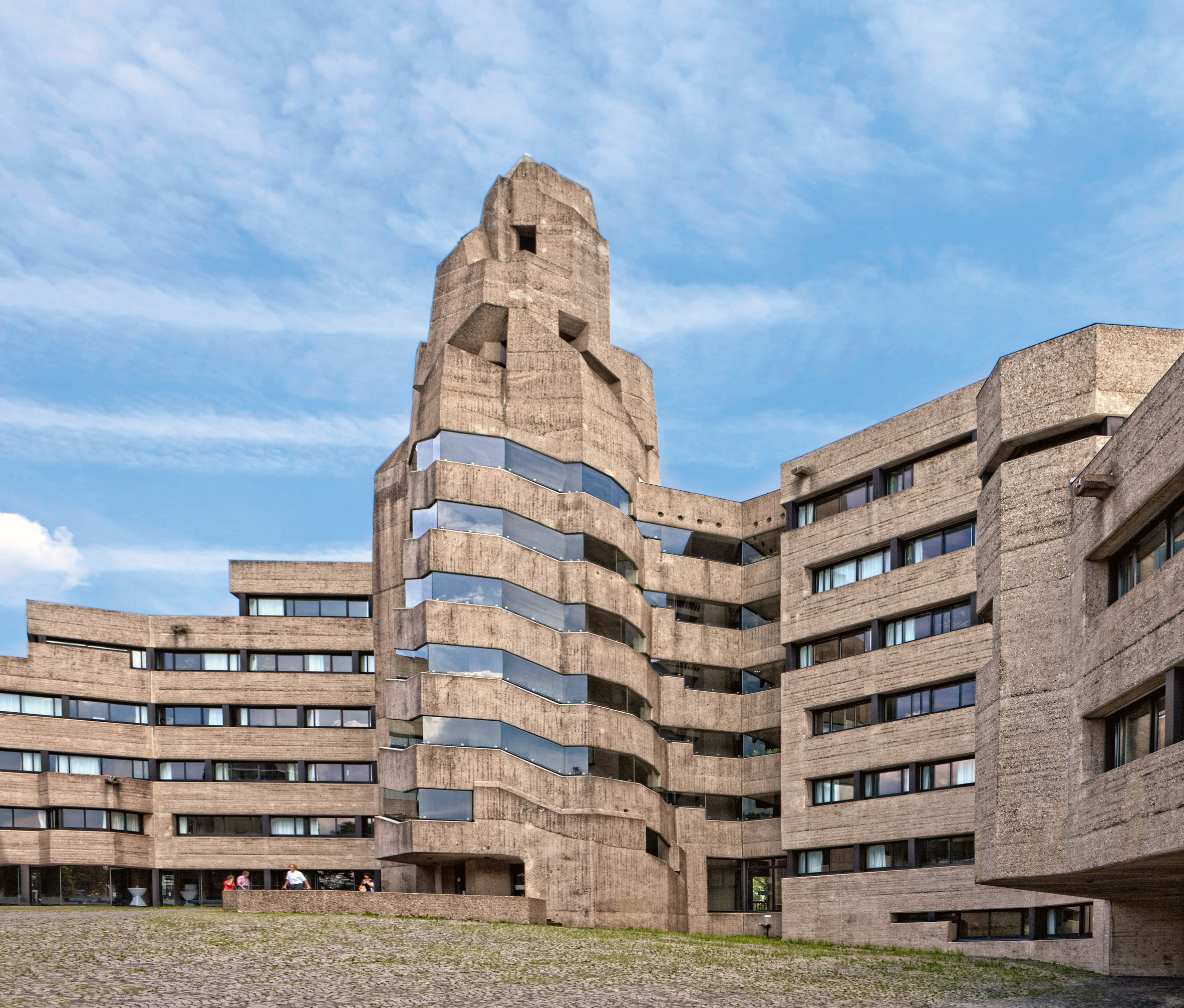 Breaking Ground: Architecture by Women: Bensberg Town Hall, Germany, 1967 by Elisabeth Böhm