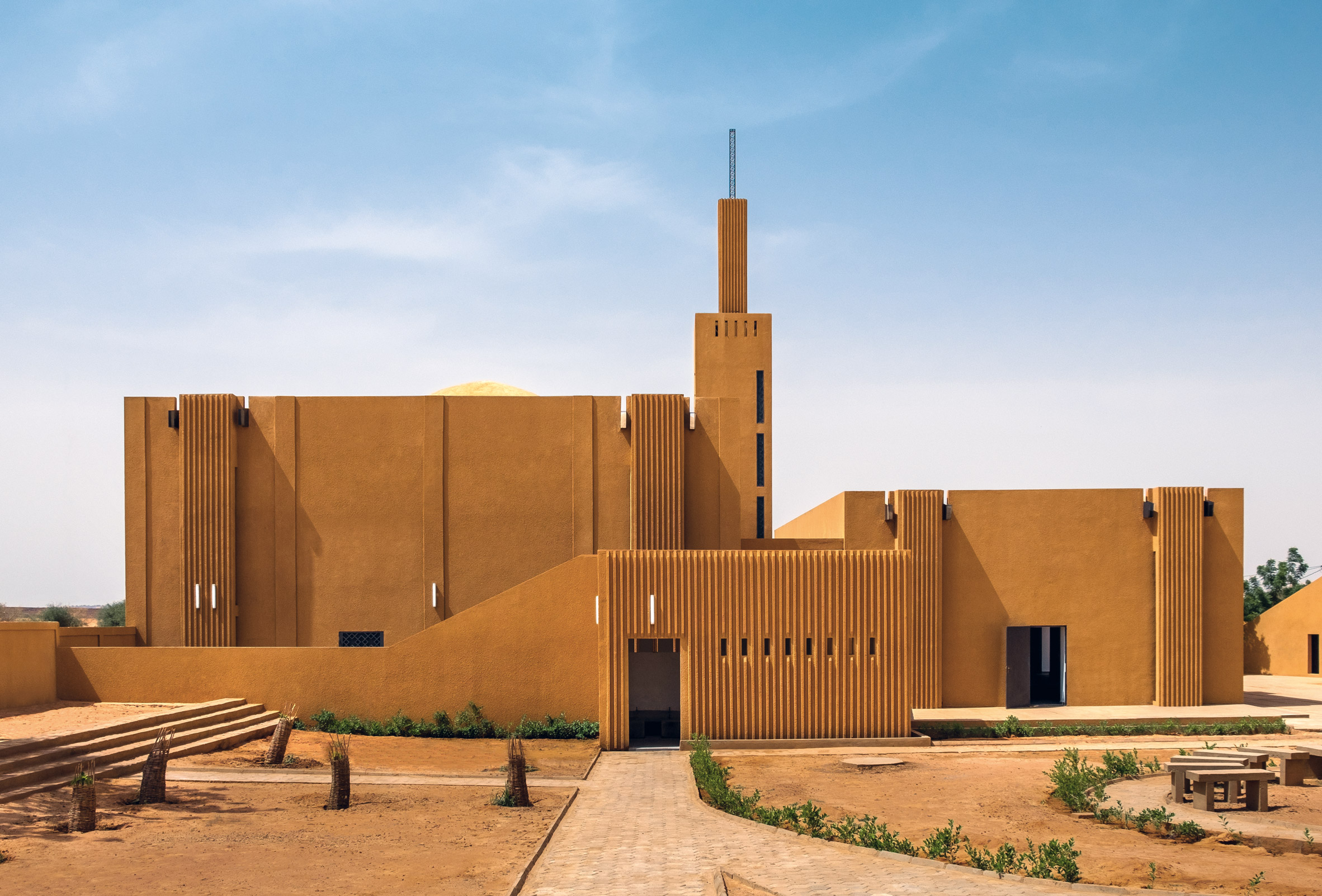 Breaking Ground: Architecture by Women: Hikma Religious and Secular Complex, Niger, 2018 by Mariam Kamara with Studio Chahar
