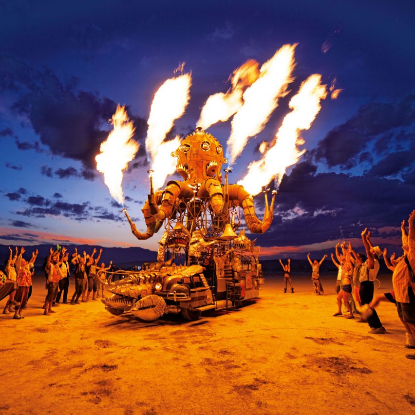 Setting fire to artworks in the desert "creates atmospheric pollution" says Burning Man festival