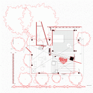 Casa de las Tejas Voladoras by Daniel Moreno Flores Ground Floor Plan