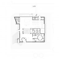 Ground floor plan of Changjian Art Museum by Vector Architects