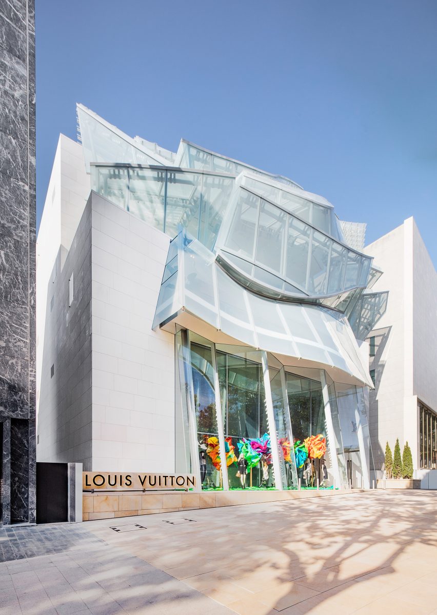 Louis Vuitton Maison Seoul by Frank Gehry