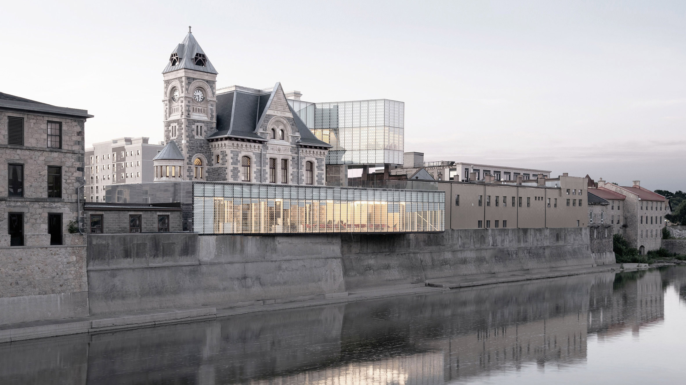 RDHA turns riverfront building into "Canada's first bookless library"
