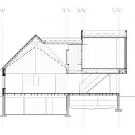 Knowlton Residence by Thomas Balaban Architect Section