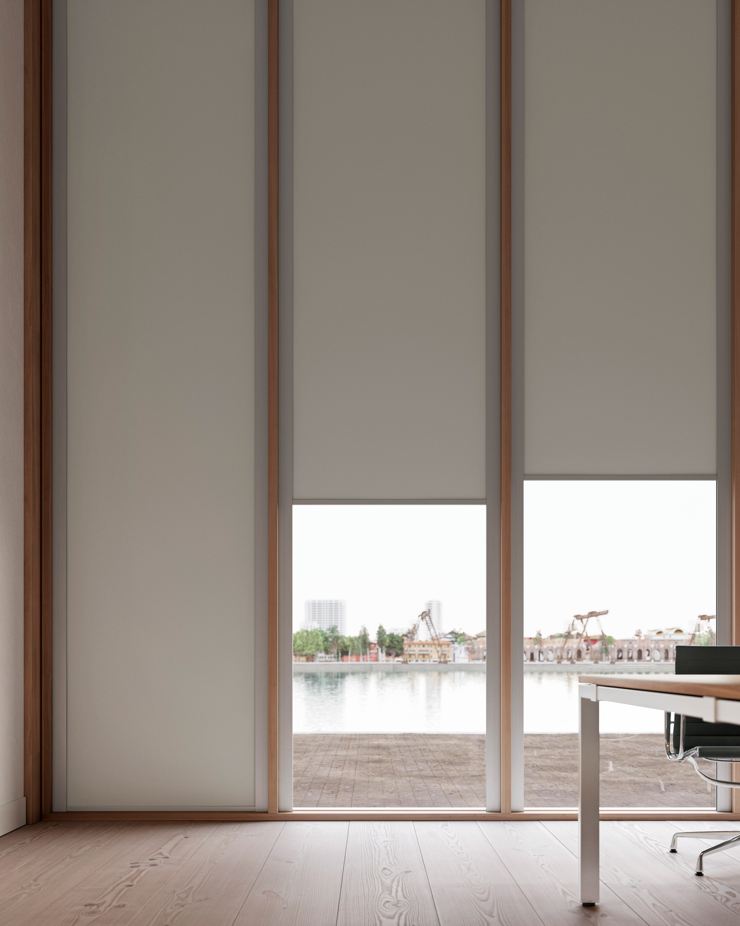 Kvadrat Shade roller blind by Ronan and Erwan Bouroullec