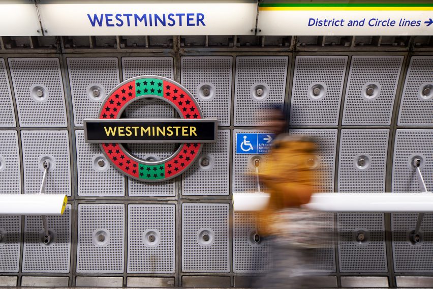 Larry Achiampong overhauls London's tube roundel with pan-African designs