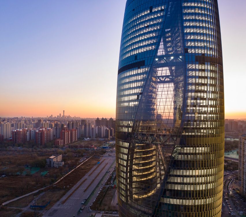 Leeza Soho skyscraper in Beijing by Zaha Hadid Architects