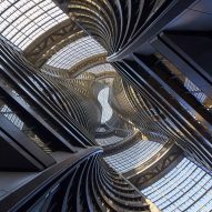 Menara Leeza Soho oleh Arsitek Zaha Hadid di Beijing, Cina