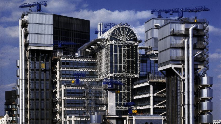 The Lloyd's building in London