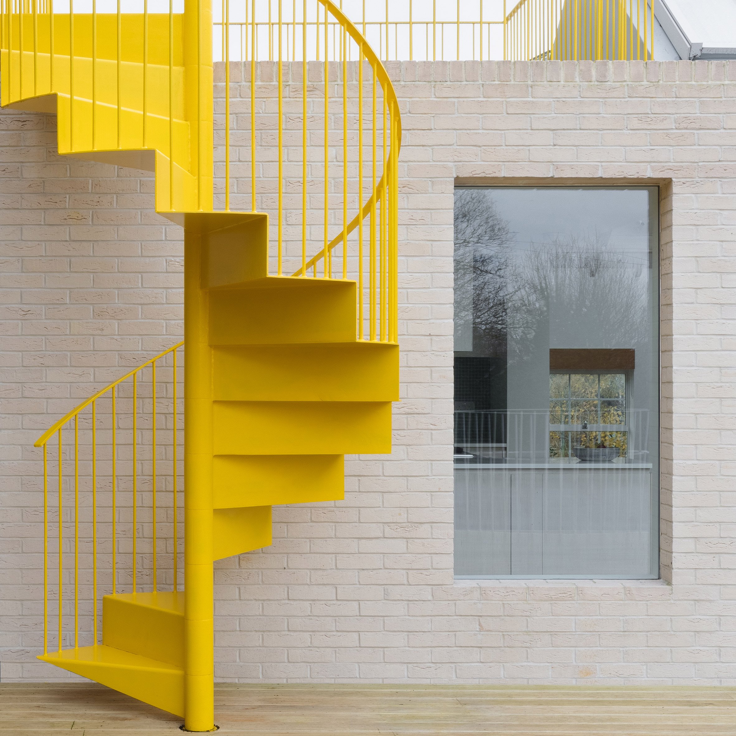 Dezeen's top 10 staircases of 2019: Mile End Road, England, Vine Architecture Studio