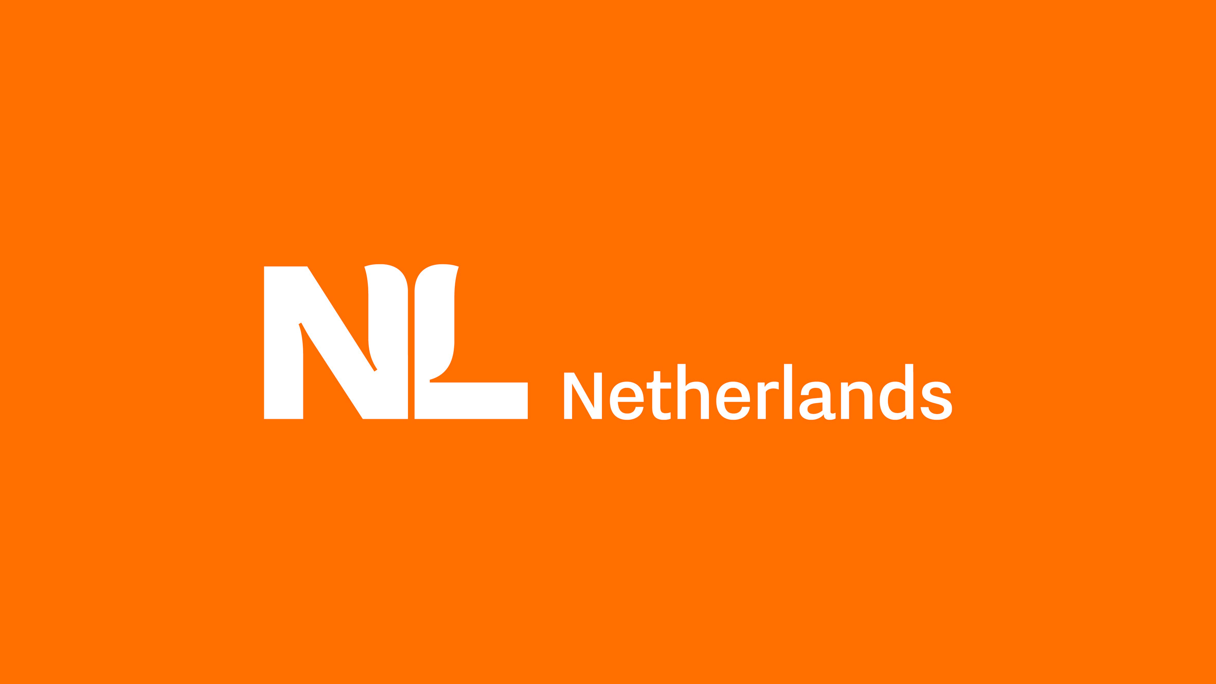 Rebranded Netherlands NL logo by Studio Dumbar
