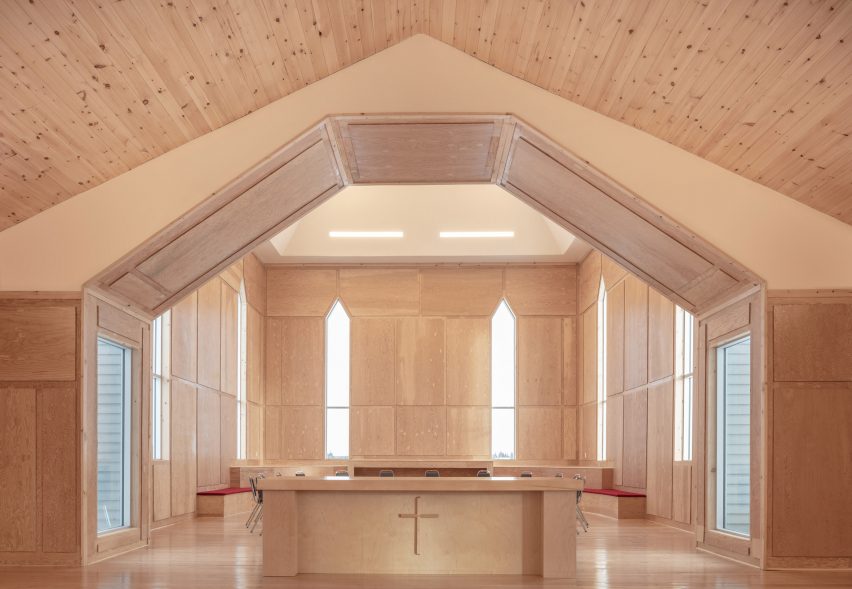 Our Lady of the Snows Church by Woodford Sheppard Architecture