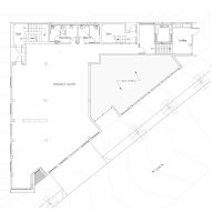 Portland Flatiron Building by Works Progress Architecture Ground Floor Lobby Plan