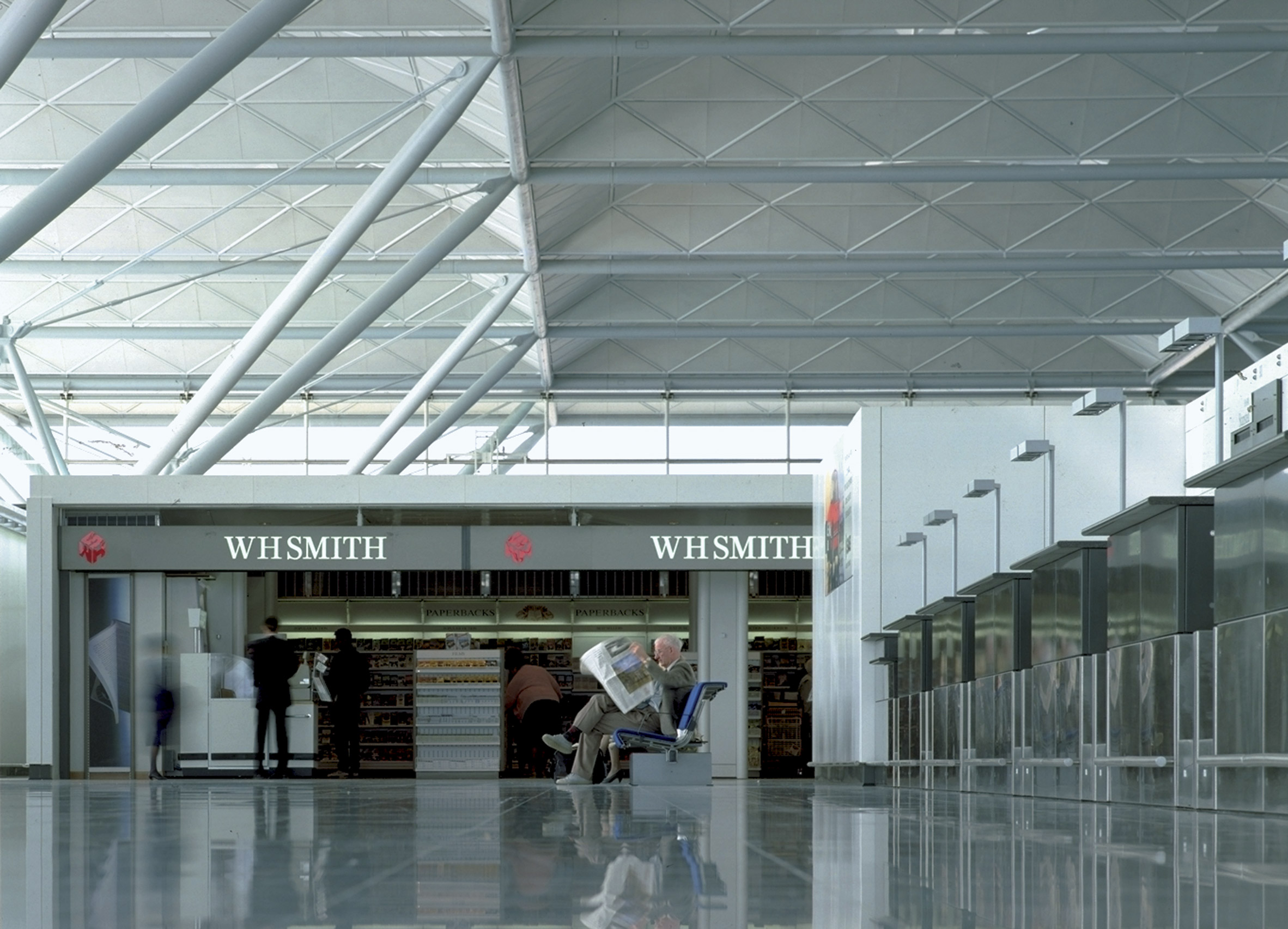 Stansted Airport by Foster + Partners