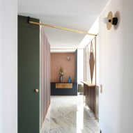 Teorema Milanese apartment, designed by Marcante Testa