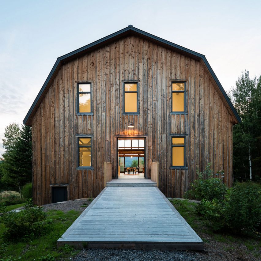 La Firme turns abandoned shed into Quebec home The Barn