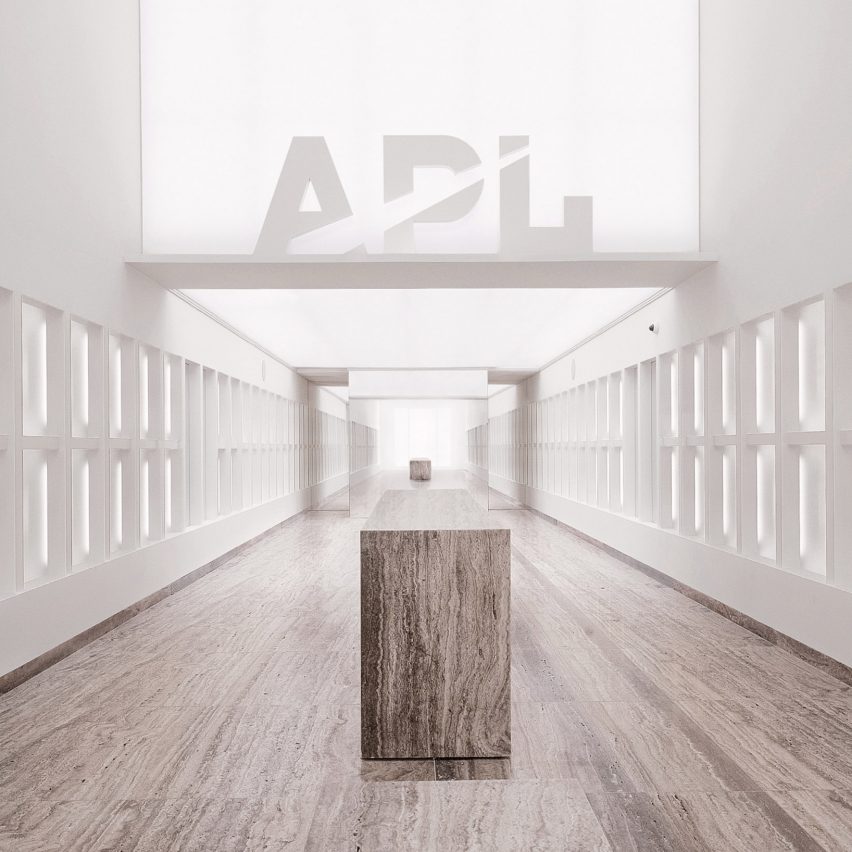 APL plays with proportions in "dramatic but serene" LA flagship store