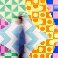 Adam Nathaniel Furman brightens up London maternity centre with "flowerburst" mosaic