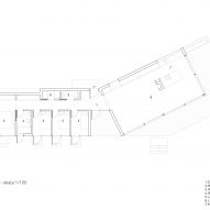 Plan of Dalarna House by Dive Architects