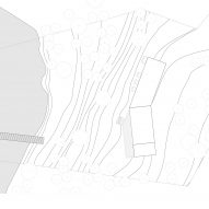 Site plan of Dalarna House by Dive Architects