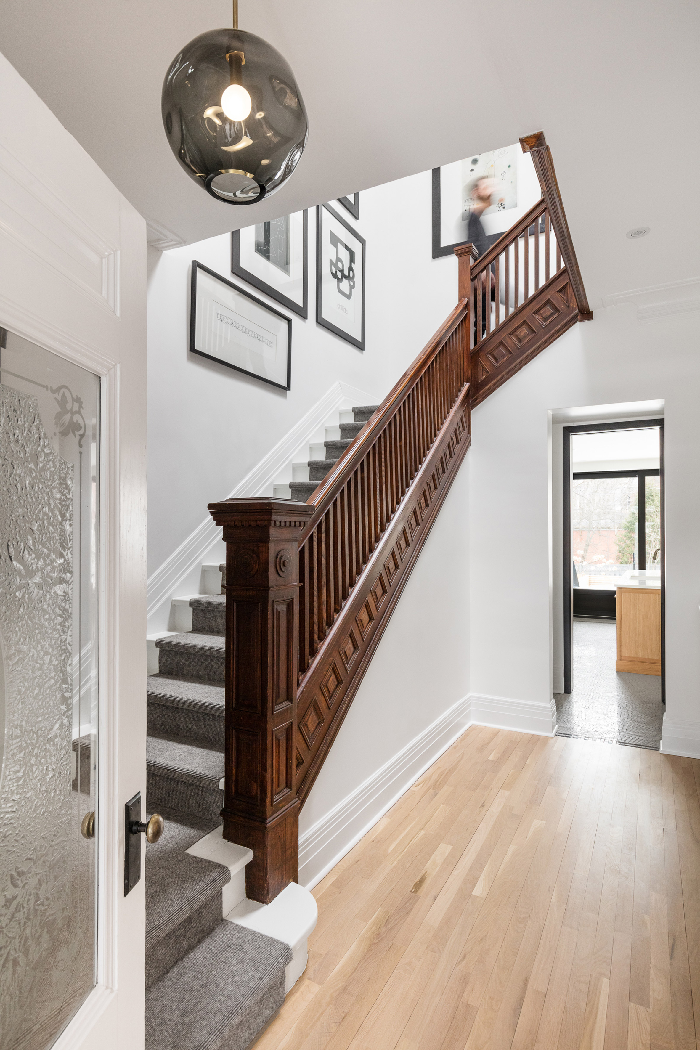 Montreal 1920s Victorian townhouse by Michael Godmer Designer