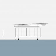 Floating Pavilion by Bruno Rossi Section