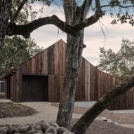 Faulkner Architects converts barn in California's wine country into minimal bunkhouse
