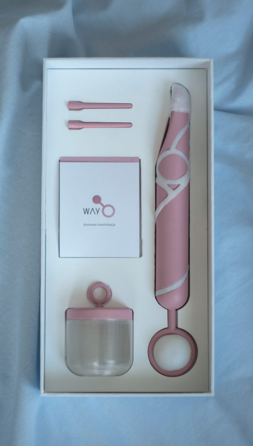 Kamila Rudnicka designs home insemination kit for use as part of sex