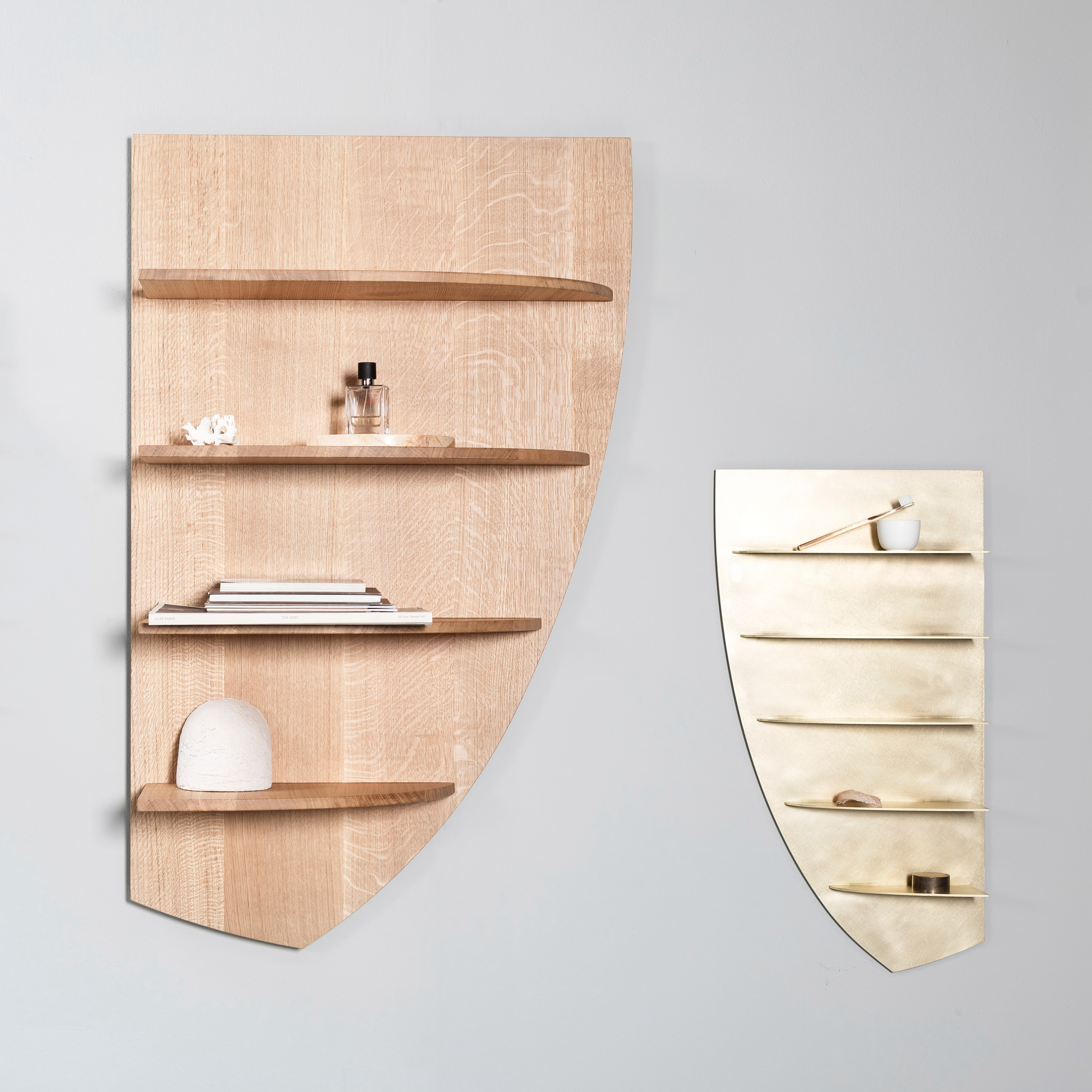 Etage Shelves by Linde Freya Tangelder of Destroyers/Builders