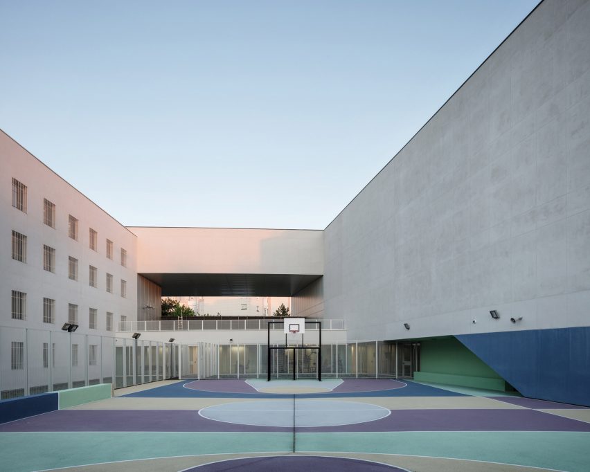 Minimum security prison in Nanterre by Local Architecture Network LAN