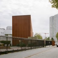 Minimum security prison in Nanterre by Local Architecture Network LAN