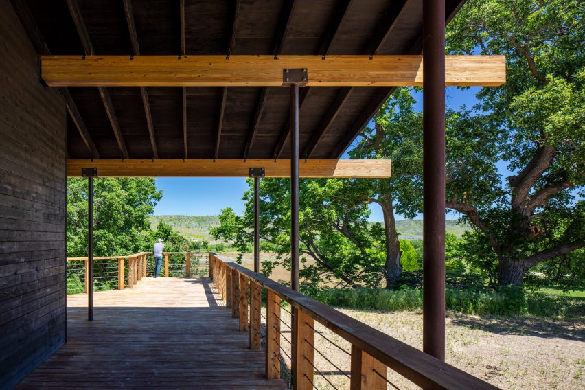Niobrara River Valley Preserve Visitors Center by BVH Architecture