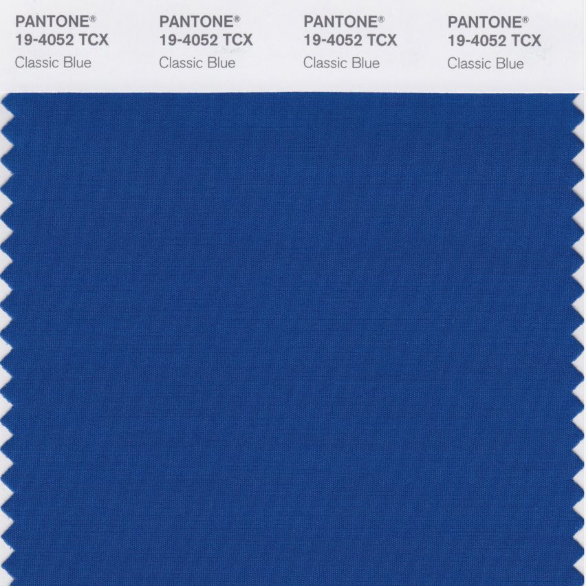 Pantone colour of the year 2020 is Classic Blue