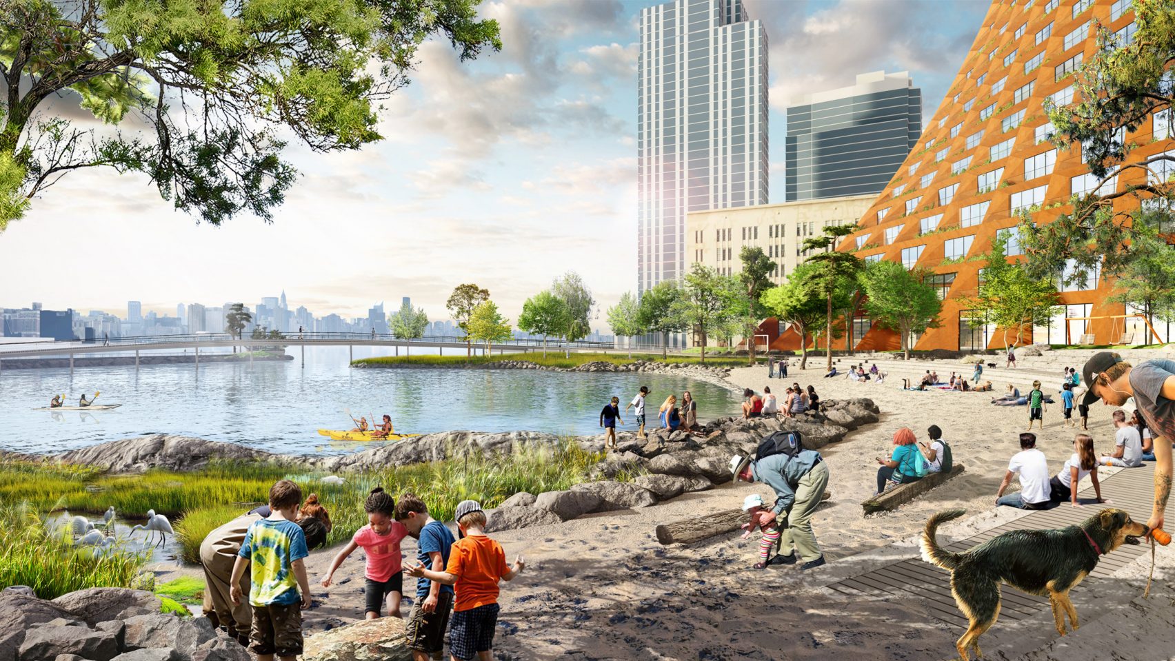 BIG and Field Operations design resilient waterfront park for ...