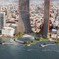 BIG and Field Operations design resilient park and skyscrapers for Williamsburg waterfront
