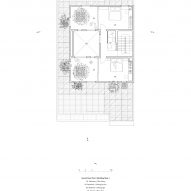 First floor plan of Sky House by MIA Design Studio
