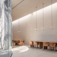 TEA Community Centre by Waterfrom Design dining space