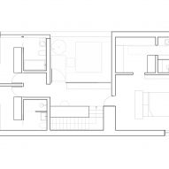 The Brick House by Campos Studio Second Floor Plan