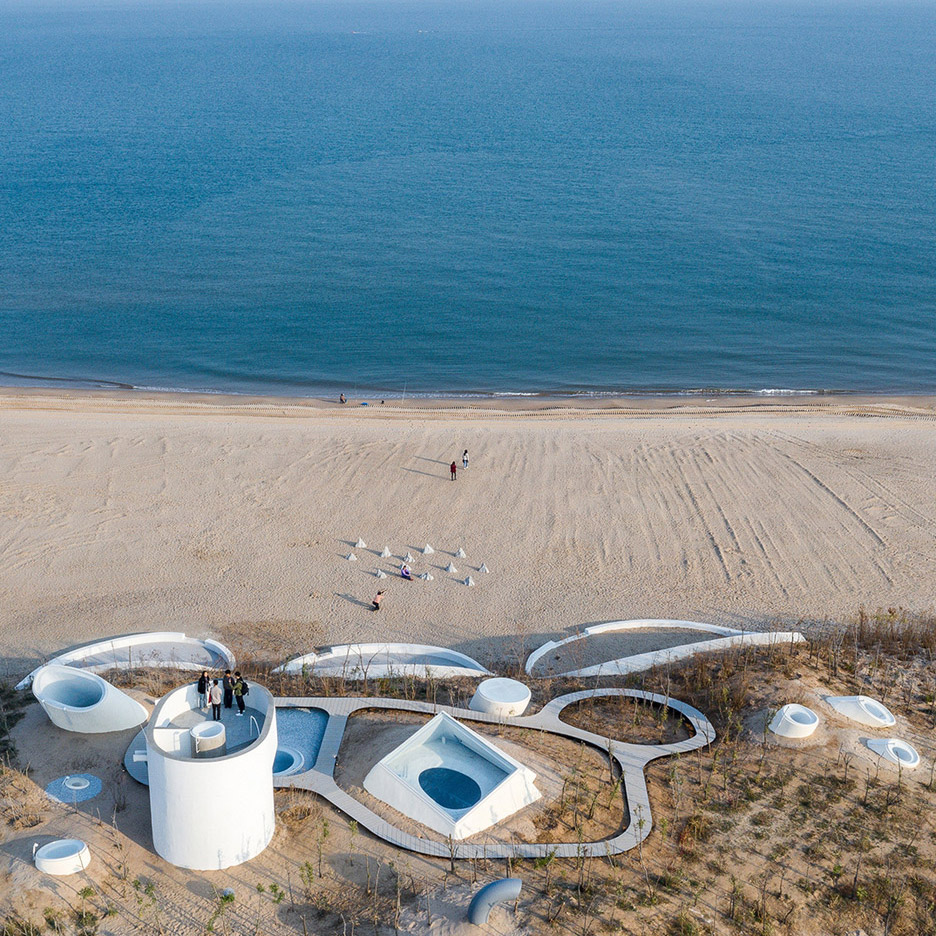 Dezeen's top 10 Chinese architecture projects of 2019: UCCA Dune Art Museum, Qinhuangdao, by Open Architecture