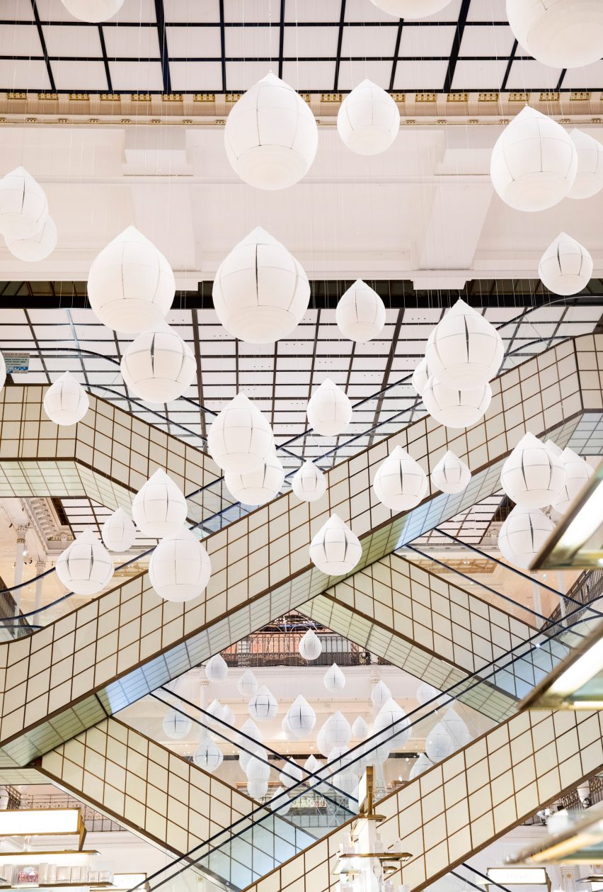 Enter a surreal world with Nendo's installation at Le Bon Marché