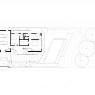 Clive Wilkinson West Los Angeles Residence First Floor Plan