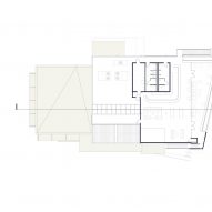 Eberly restaurant by Clayton & Little Roof Plan