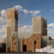 Gharfa is a multi-sensory pavilion in Riyadh by Edoardo Tresoldi's Studio Studio Studio lab